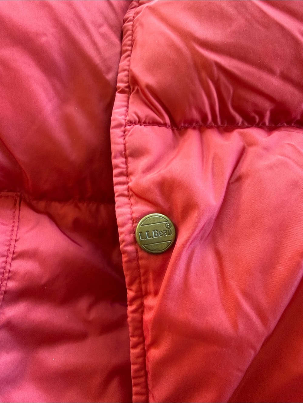 Vintage L.L. Bean Goose Down Puffer Vest - Picture 7 of 7
